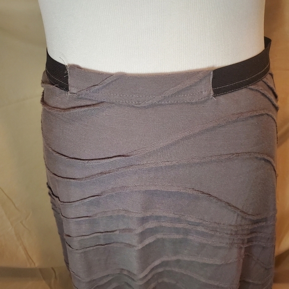 Vera Wang Asymmetrical & Textured Casual Skirt XS - Picture 4 of 9